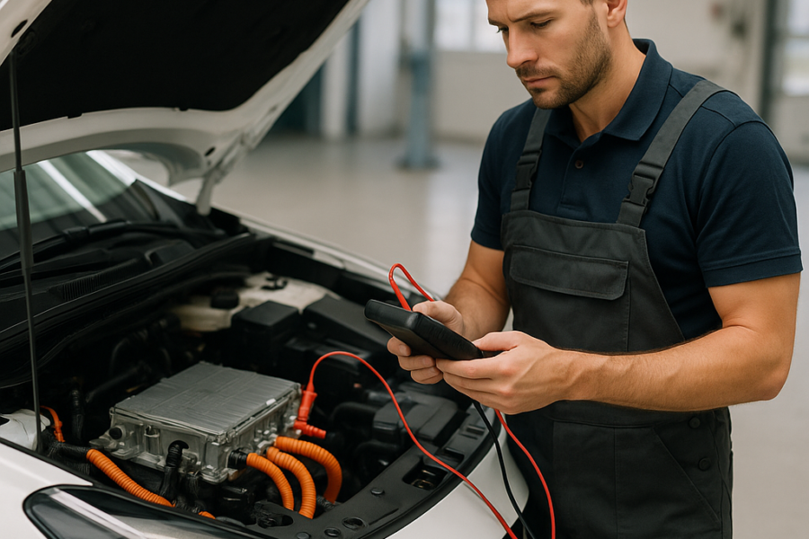 Afbeelding bij artikel: EV batterij check: Professionele controle voor optimale prestaties in Almere